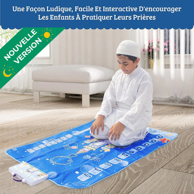 Tapis de prière pour les petits - 7 Langues intégrées