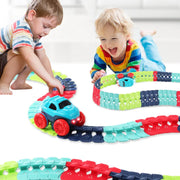 Montessori Track™ - Piste de machine ultra flexible 96 Pcs