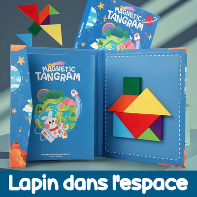 Livre Tangram Magnétique Montessori