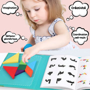 Livre Tangram Magnétique Montessori