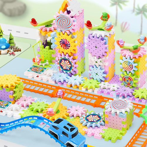 Blocs de Construction à Engrenages 203pcs