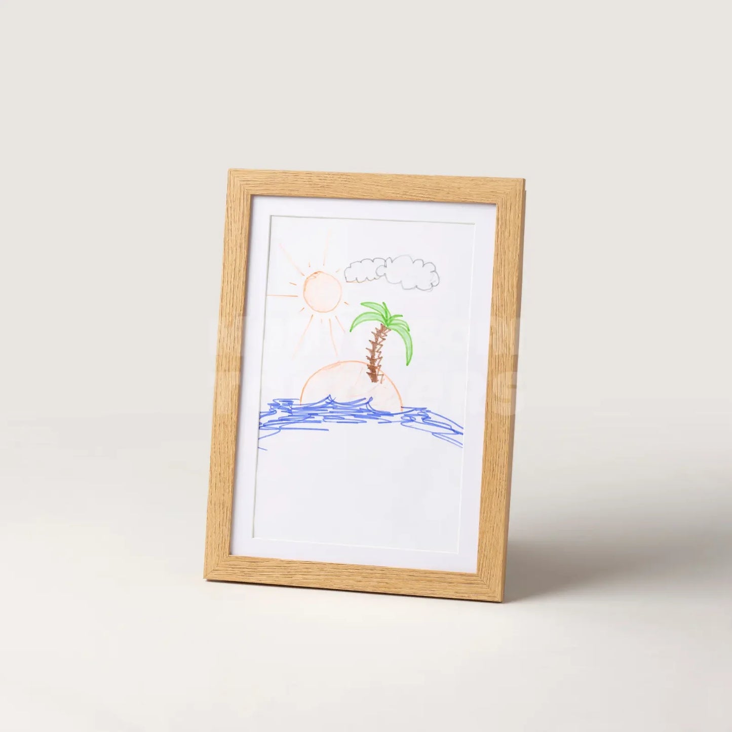 2 Cadre pour dessins d’enfant | Stockez et exposez 150 dessins | Taille A4